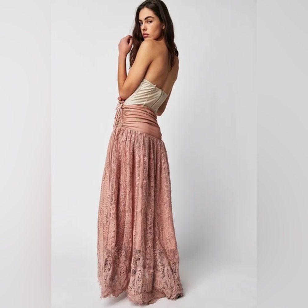 NWT free people Rosie plains convertible maxi